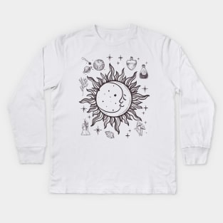 Esoteric elements Kids Long Sleeve T-Shirt